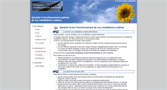 Desktop Screenshot of grs-solaire.com
